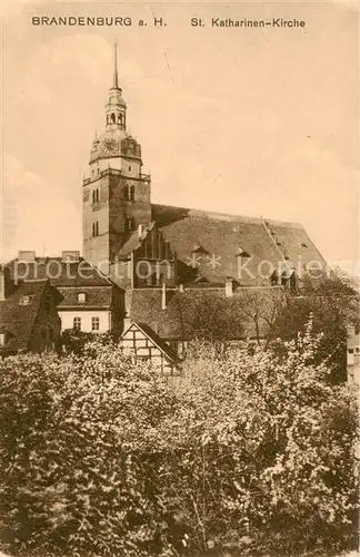 AK / Ansichtskarte 73817624 Brandenburg__Havel St Katharinen Kirche 