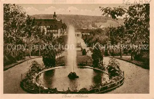 AK / Ansichtskarte  Bad_Altheide_Polanica-Zdrój Villa Heideroeschen Sprudel 