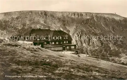 AK / Ansichtskarte  Riesengebirge_Schlesischer_Teil Hampelbaude 