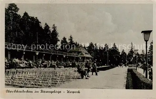 AK / Ansichtskarte  Ober-Schreiberhau_Szklarska_Poreba_Riesengebirge_PL Kurpark 