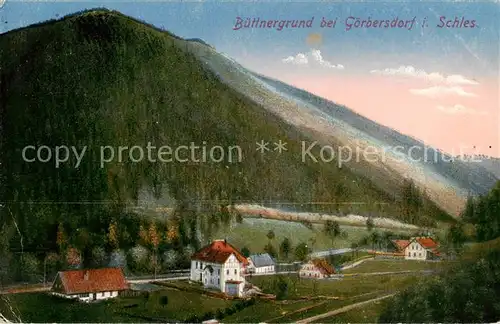 AK / Ansichtskarte 73817657 Buettnergrund_Goerbersdorf_Schlesien_PL Panorama 