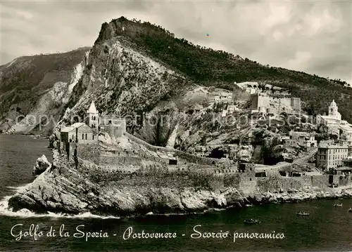 AK / Ansichtskarte 73817689 Portovenere_Porto-Venere_IT Golfo di la Spezia Scorcio panoramico 