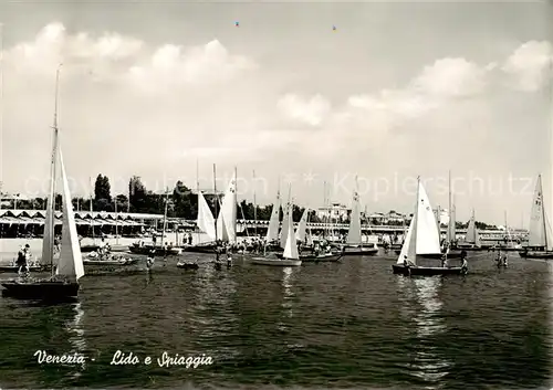 AK / Ansichtskarte  Venezia_Lido Spiaggia Venezia Lido