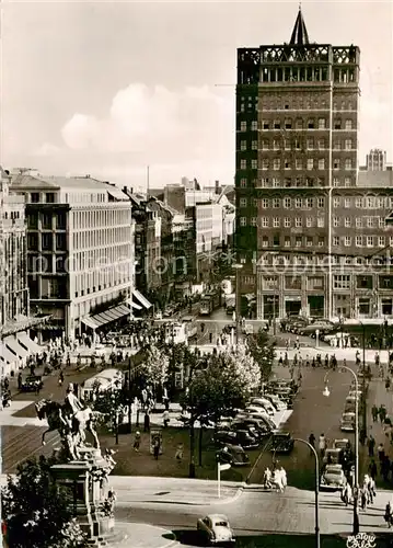 AK / Ansichtskarte  Duesseldorf Am Wilhelm Marx Haus Duesseldorf