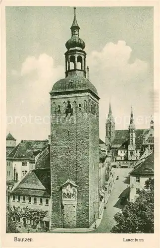 AK / Ansichtskarte  Bautzen Lauenturm Bautzen