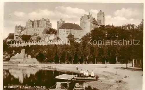 AK / Ansichtskarte  Bernburg_Saale Schloss Bernburg_Saale