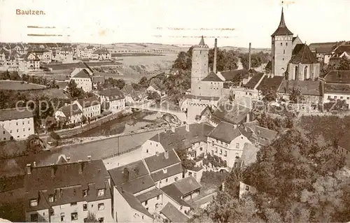 AK / Ansichtskarte  Bautzen Stadtansicht Bautzen