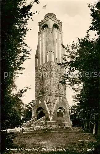 AK / Ansichtskarte  Heringsdorf__Ostseebad_Usedom Bismarckwarte 