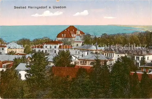 AK / Ansichtskarte  Heringsdorf__Ostseebad_Usedom Panorama 