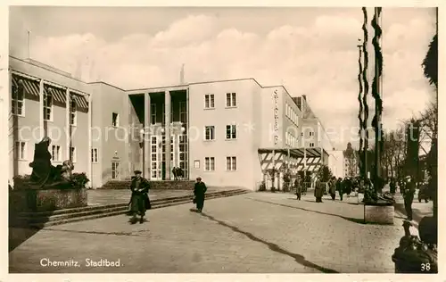 AK / Ansichtskarte  Chemnitz Stadtbad Chemnitz