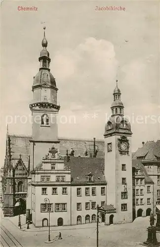 AK / Ansichtskarte  Chemnitz Jacobikirche Chemnitz