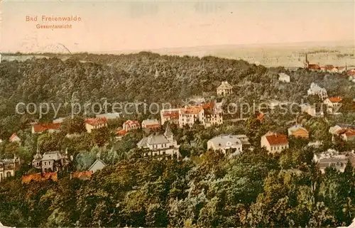 AK / Ansichtskarte  Bad_Freienwalde Panorama Bad_Freienwalde