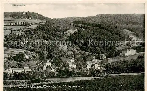 AK / Ansichtskarte  Bad_Gottleuba-Berggiesshuebel mit Klein-Tirol und Augustusberg Bad