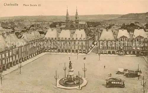 AK / Ansichtskarte Charleville_51_Marne Place Ducale Feldpost 