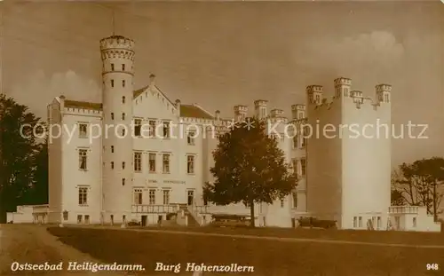 AK / Ansichtskarte  Heiligendamm_Ostseebad Burg Hohenzollern Heiligendamm_Ostseebad