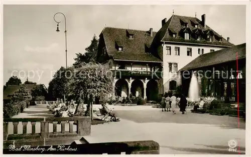 AK / Ansichtskarte  Bad_Flinsberg_Swieradow_Zdroj_PL Am Kurhaus 