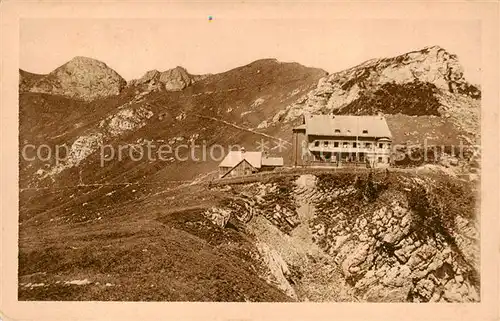 AK / Ansichtskarte  Rotwandhaus_1765m_Schliersee Panorama 