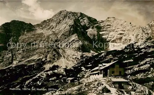 AK / Ansichtskarte  Hesshuette_1687m_Hochtor_Gesaeuse_AT Panorama 