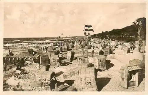 AK / Ansichtskarte 73818052 Graal-Mueritz_Ostseebad Strandleben  Graal-Mueritz_Ostseebad