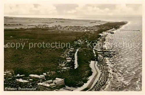 AK / Ansichtskarte 73818090 Brunshaupten_Kuehlungsborn_Ostseebad Kuestenpanorama Fliegerfoto aus etwa 130 m Hoehe 