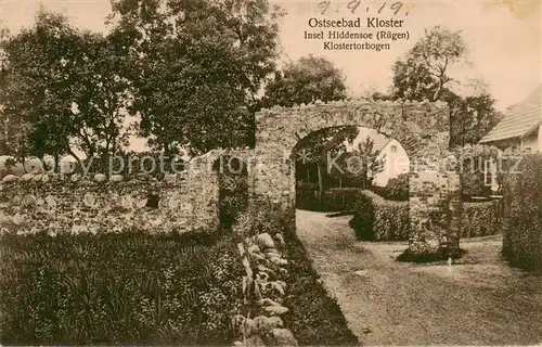 AK / Ansichtskarte  Kloster_Hiddensee Klostertorborgen Kloster_Hiddensee