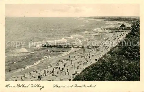 AK / Ansichtskarte  Kolberg__Ostseebad_Kolobrzeg_PL Strand mit Familienbad 