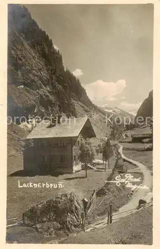 AK / Ansichtskarte  Lacknerbrun_Mayrhofen_Zillertal_AT Berghuette 