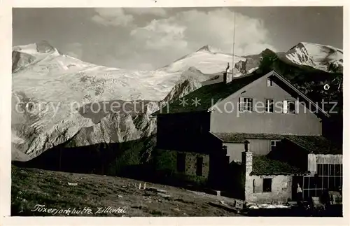 AK / Ansichtskarte  Tuxerjochhaus_2340m_Tirol_AT Panorama 