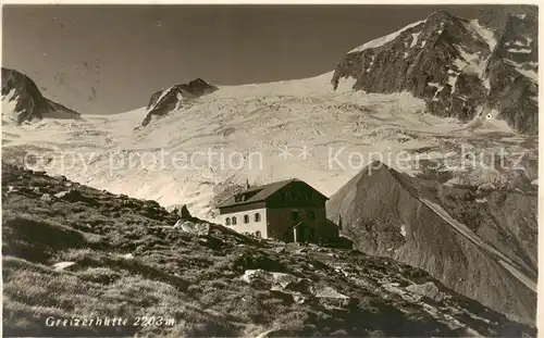 AK / Ansichtskarte  Greizerhuette_2226m_Zillertal_Torol_AT Panorama 