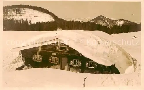 AK / Ansichtskarte  Reit_Winkl Alpengasthof und Unterkunftshaus Winklmoosalm Reit_Winkl