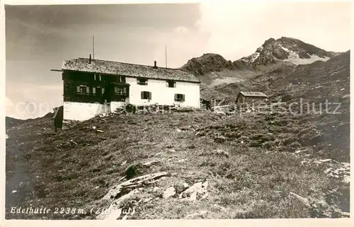 AK / Ansichtskarte  Edelhuette_2238m_Zillertal_Tirol_AT Ansicht 