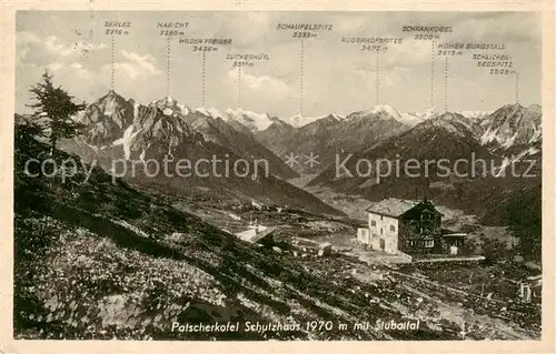 AK / Ansichtskarte  Patscherkofelhaus_1970m_Stubai_AT im Stubaital 