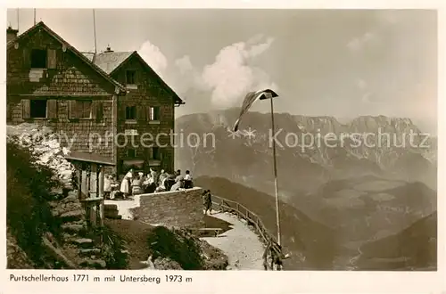 AK / Ansichtskarte  Purtschellerhaus_Hoher_Goell_Berchtesgaden Panorama 