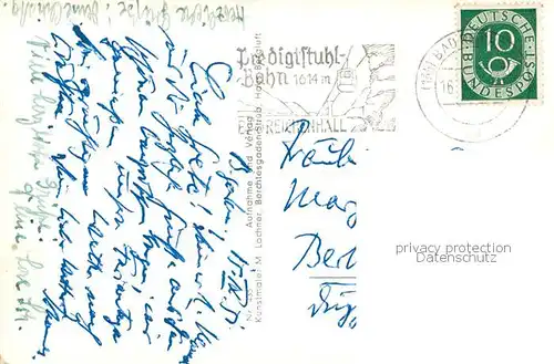 AK / Ansichtskarte  Purtschellerhaus_Hoher_Goell_Berchtesgaden Panorama 