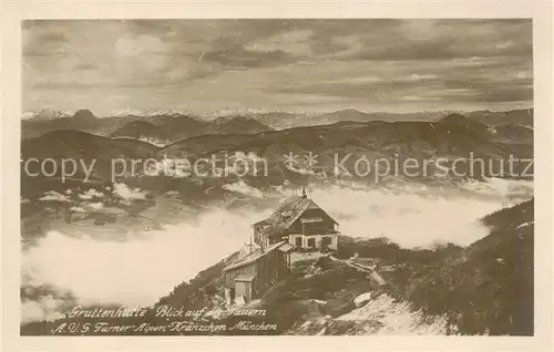 AK / Ansichtskarte  Gruttenhuette_1593m_Tirol_AT Panorama mit den Tauern 