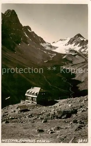 AK / Ansichtskarte  Westfalenhaus_2300m_Tirol_AT Panorama 