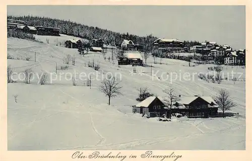 AK / Ansichtskarte 73818271 Ober-Brueckenberg_Oberbrueckenberg_PL Winterpanorama 