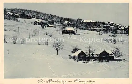 AK / Ansichtskarte  Ober-Brueckenberg_Oberbrueckenberg_PL Winterpanorama 