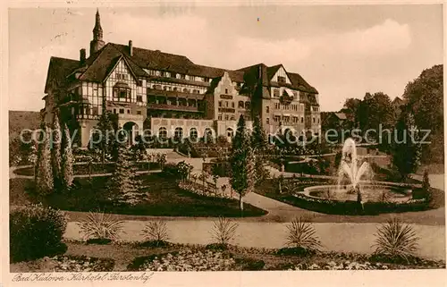 AK / Ansichtskarte  Bad_Kudowa_Kudowa-Zdroj_Niederschlesien_PL Kurhotel Fuerstenhof 