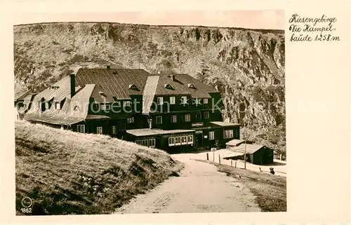 AK / Ansichtskarte  Riesengebirge_Schlesischer_Teil Die Hampelbaude 