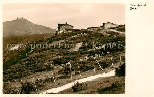 AK / Ansichtskarte  Riesengebirge_Schlesischer_Teil Prinz Heinrich Baude 