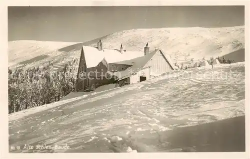 AK / Ansichtskarte  Riesengebirge_Schlesischer_Teil Alte Schlesische Baude 