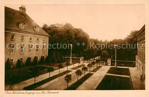 AK / Ansichtskarte  Bad_Warmbrunn_Cieplice_Slaskie-Zdroj_Jelenia-Gora Eingang zur Kur Promenade 