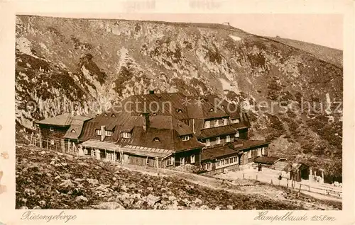 AK / Ansichtskarte  Riesengebirge_Schlesischer_Teil Hampelbaude 