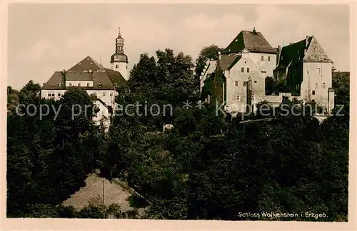 AK / Ansichtskarte 73818522 Wolkenstein_Erzgebirge Schloss Wolkenstein_Erzgebirge