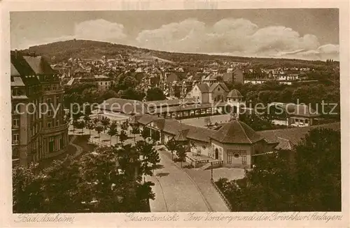 AK / Ansichtskarte  Bad_Nauheim Gesamtansicht mit Trinkkuranlagen Bad_Nauheim