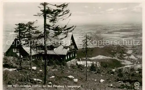 AK / Ansichtskarte  Bad_Flinsberg_Swieradow_Zdroj_PL Heufuderbaude im Isegebirge 