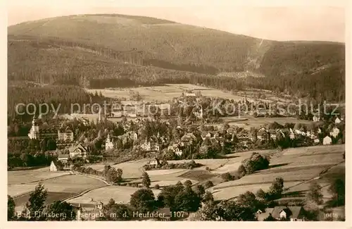 AK / Ansichtskarte  Bad_Flinsberg_Swieradow_Zdroj_PL Panorama mit dem Heufuder Isergebirge 