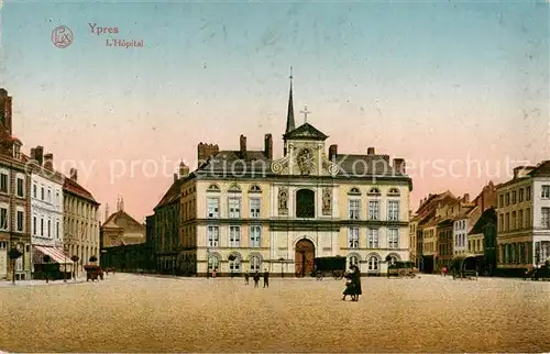 AK / Ansichtskarte  Ypres_Ypern_Ieper Hôpital 