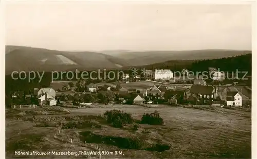 AK / Ansichtskarte  Masserberg Panorama Masserberg